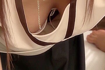 Perfect Sexy Japanese Girl Massage Ends Sexual
