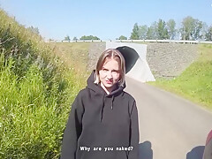 Petite teen 18+ Likes To Have Casual Sex In The Nature, Every