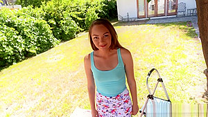 Petite teenager 18+ Face Cum