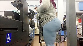 Phat bubble bbw booty red dreads