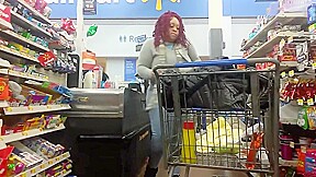 Phat bubble bbw booty red dreads