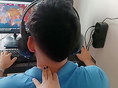 Pillo A Mi Jugando Juegos De Porno Y Me Lo Follo A El