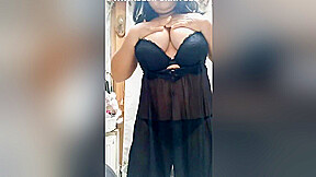 Play With Her Big Boobs - Asian Milf