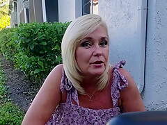 Playful Gilf Kitchen Sex