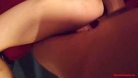 Please Love My Porno Butt! Close Up Anal Blowjob Rimming!