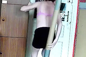 Polish trans boy dancing