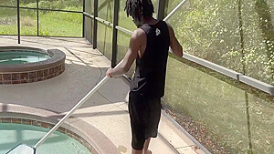Pool Boy Catches Bosses Wife Topless Sunbathing 6 Min