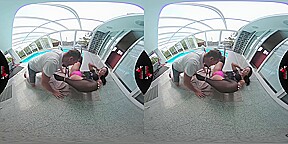 Pool boy panty seduction starring Zuzu Sweet