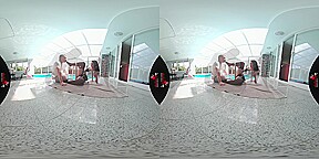 Pool boy panty seduction starring Zuzu Sweet