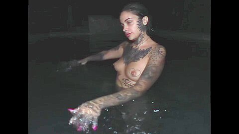 Poolside Blowjob