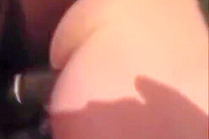Pov Blond Tranny Feeding On - Black Rod