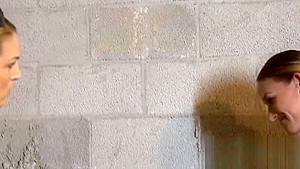 Pretend soldier gives officer smith a rimjob before fucking her pussy