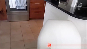 Pretty Latino teenager 18+ Stepdaughter Annika Eve Bends Over For Step dad