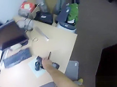 Pretty amateur babe gets pounded by nasty pawn keeper