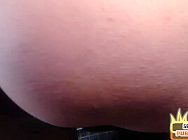 Public Euro MILF POV fucked by date in abandoned building