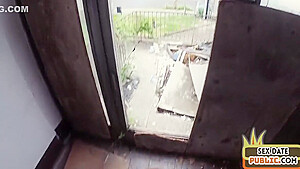 Public Milf With Tattooed Body Fucked In Abandoned Building