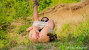 Passionbunny - Public Risky Ourgasms With Vibrator And Butt Plug By Passionbunny