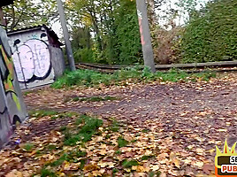 Public bigass and bigboobs MILF fucked outdoor by sex date