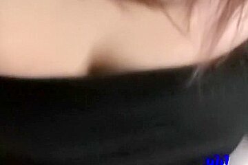 Public downblouse compilation with skinny oriental chicks being caught on tape