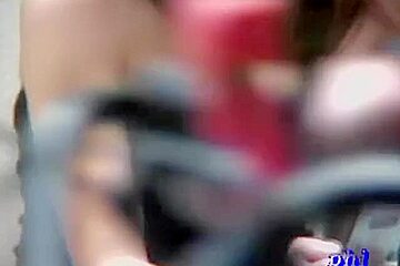 Public downblouse compilation with skinny oriental chicks being caught on tape