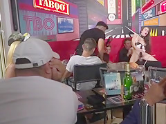 Public slaves whipped and fucked