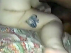 Queen of Spades wife taking Straigh pipe from bull