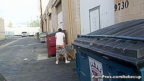 Quick BJ Out Back - PornPros