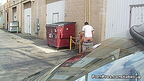 Quick BJ Out Back - PornPros
