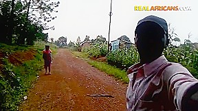Real African Amateur Friends First Time