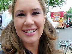 Real Girl Goes For Outdoor Anal Fucking With Nadia Bella