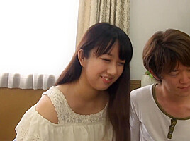 Real Japanese friends play truth or dare that leads to an orgy