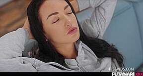 Real Life Futanari - Zuzu Sweet, it is not sin to be fucked and creampie by own futaclone - PissVids