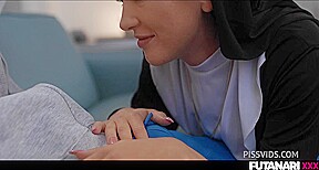 Real Life Futanari - Zuzu Sweet, it is not sin to be fucked and creampie by own futaclone - PissVids