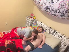 Real Passionate Amateur Couple Have Sex Before Bed (max & Cherry)