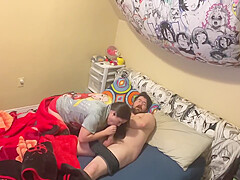 Real Passionate Amateur Couple Have Sex Before Bed (max & Cherry)