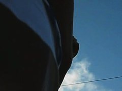Real amateur brunette teen 18+ upskirt video