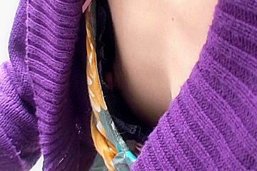 Real downblouse amateur japanese teen 18+