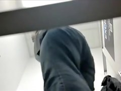 Real milf in hot black panty sexy ass closeups