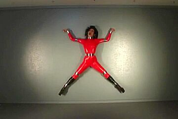 Red Latex And Wall