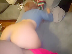 Red Putt Plug Ass Up Ready For Your Man Dick Down My Belly Come Join Me I Like Girl Too