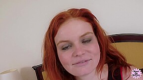 Reddest of them All With Barbara Babeurre - HeavyOnHotties
