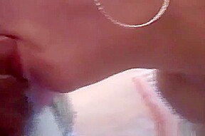 Redhead MILF Sucking Step sons Cock