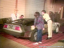 Retro hairy pussies pounding