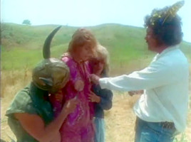 Retro porn movie from the 1980s with hairy sluts