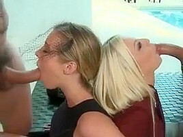 Rich Babes Devour Drivers Big Hard Cocks