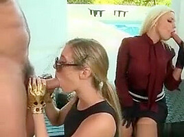 Rich Babes Devour Drivers Big Hard Cocks