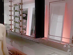 Robot teen 18+ babe anal fucked in a future love hotel