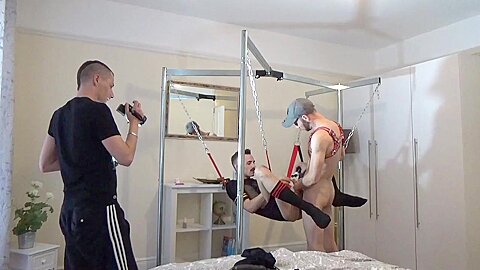 Ronnie Used Raw In Sling By Step daddy Xxl Cock - RawPornSpy