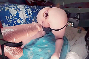Round Ass Sissy Showing Ass For Xxl Dildo Fucking Tiffany Ciskiss