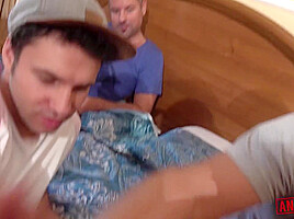 Russian MILF Hardcore Anal Threesome